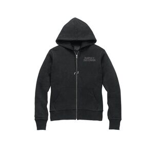Harley-Davidson Black zip up Hoodie